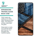 Wooden Tiles Glass Case for Samsung Galaxy A73 5G