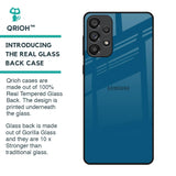 Cobalt Blue Glass Case for Samsung Galaxy A73 5G