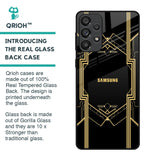 Sacred Logo Glass Case for Samsung Galaxy A73 5G