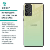 Mint Green Gradient Glass Case for Samsung Galaxy A73 5G