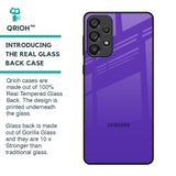 Amethyst Purple Glass Case for Samsung Galaxy A73 5G