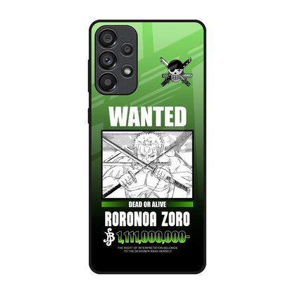 Zoro Wanted Samsung Galaxy A33 5G Glass Back Cover Online