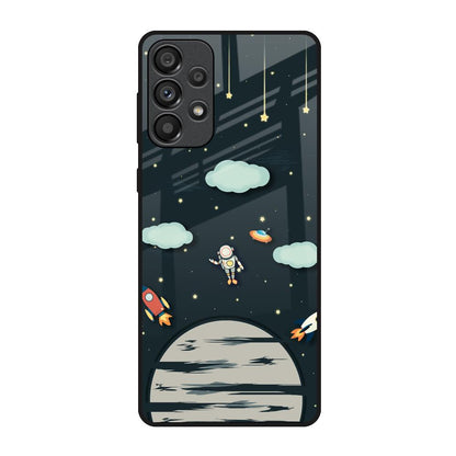 Astronaut Dream Samsung Galaxy A33 5G Glass Back Cover Online