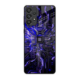 Techno Color Pattern Samsung Galaxy A33 5G Glass Back Cover Online