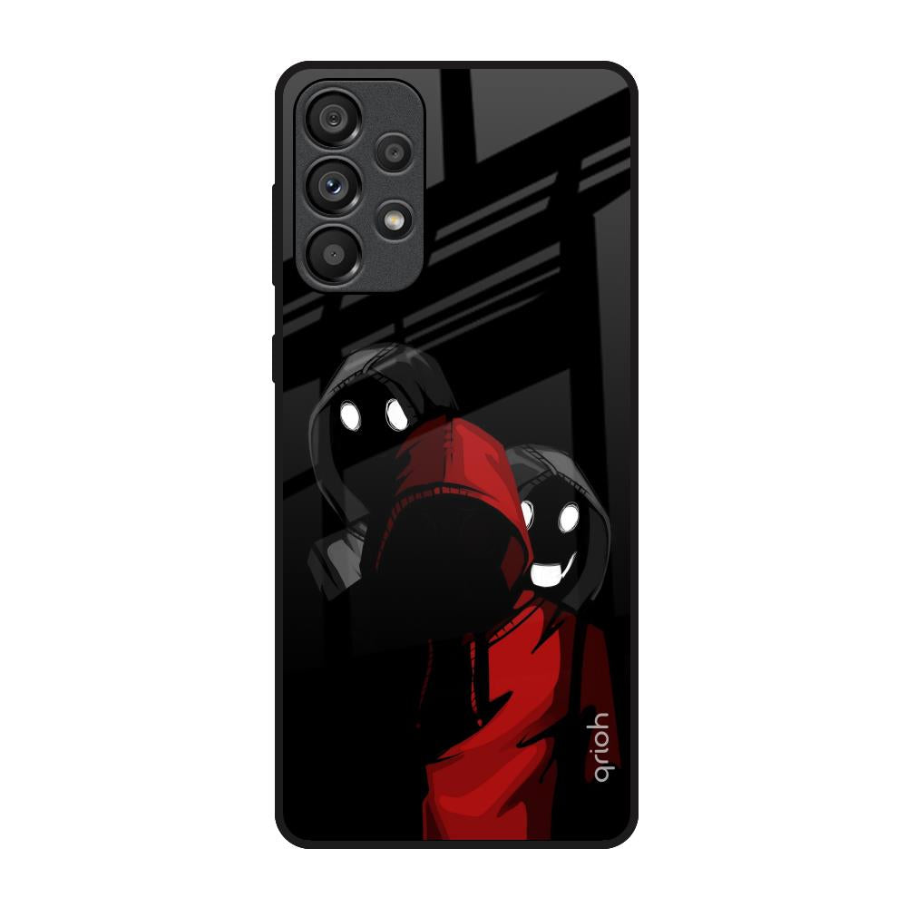 Shadow Character Samsung Galaxy A33 5G Glass Back Cover Online
