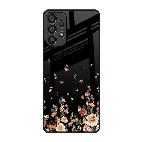 Floating Floral Print Samsung Galaxy A33 5G Glass Back Cover Online
