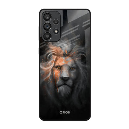 Devil Lion Samsung Galaxy A33 5G Glass Back Cover Online