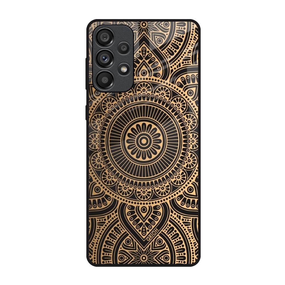 Luxury Mandala Samsung Galaxy A33 5G Glass Back Cover Online