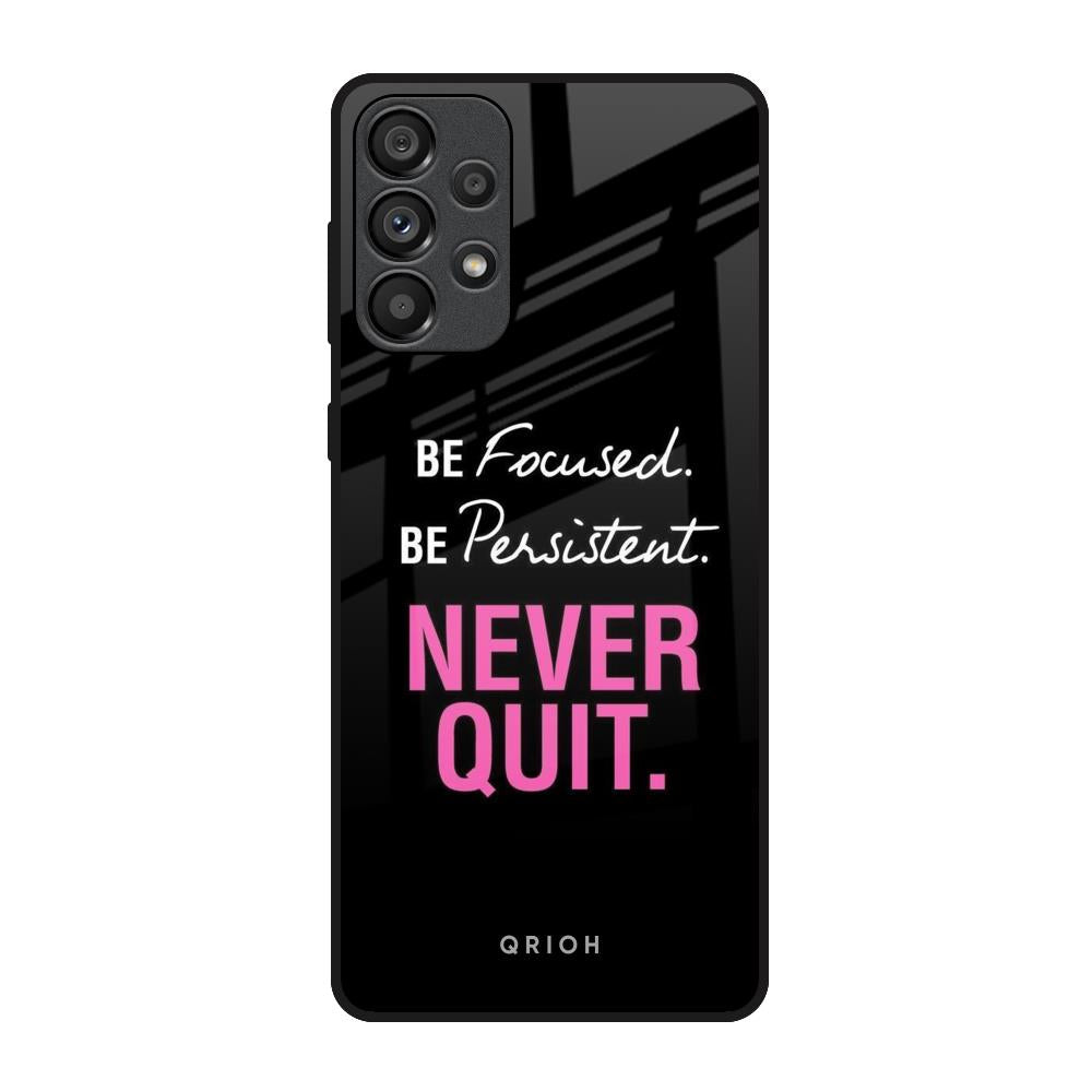 Be Focused Samsung Galaxy A33 5G Glass Back Cover Online