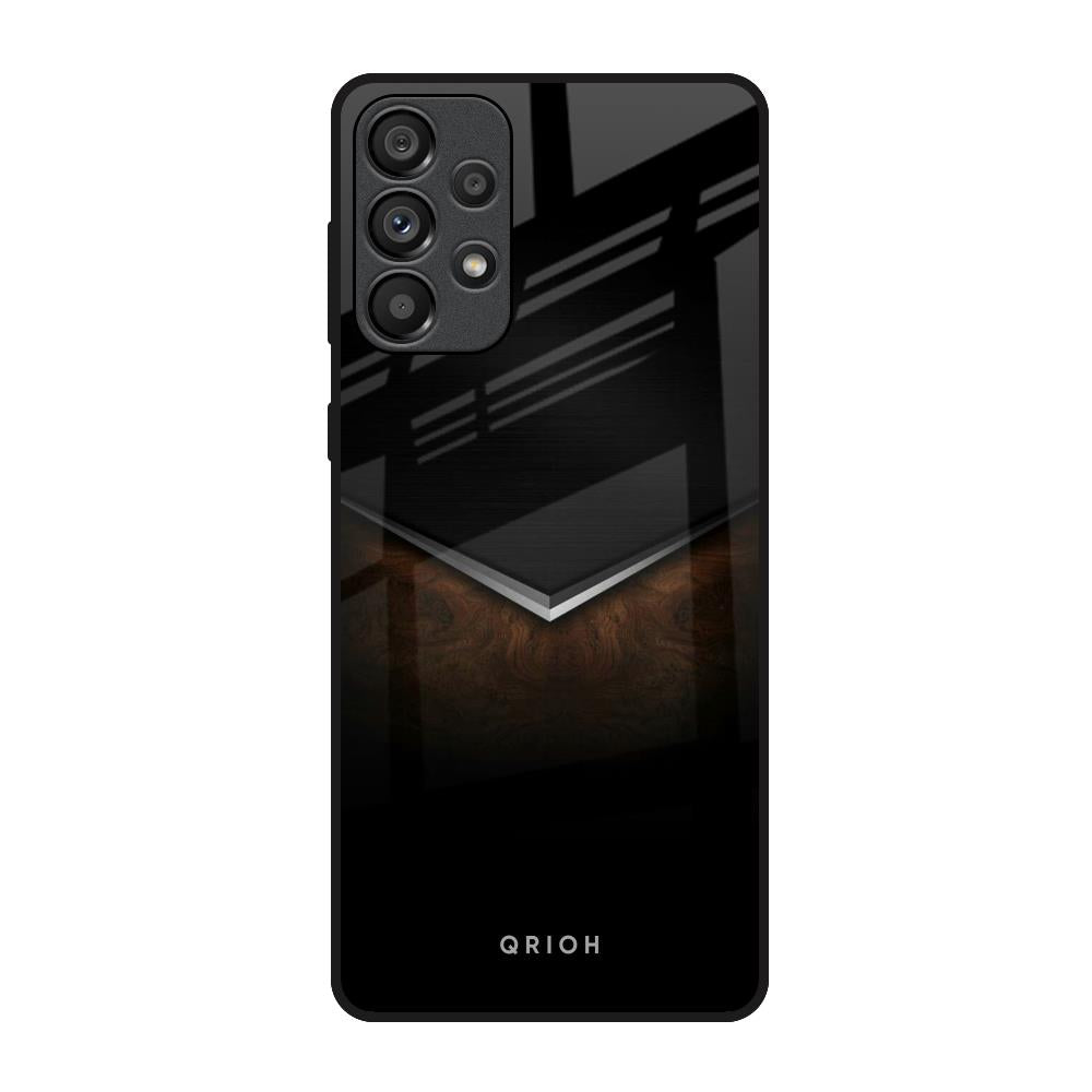 Dark Walnut Samsung Galaxy A33 5G Glass Back Cover Online