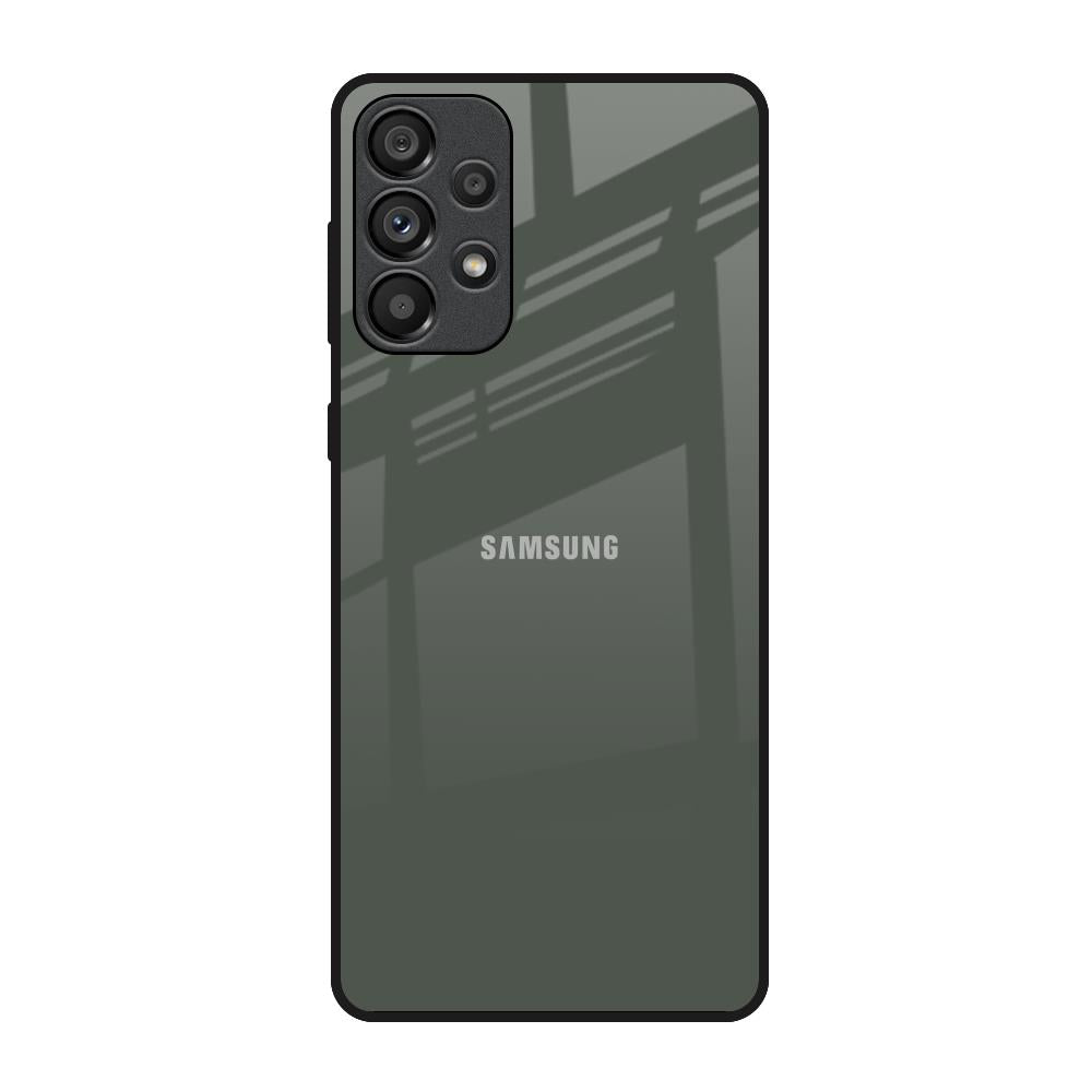 Charcoal Samsung Galaxy A33 5G Glass Back Cover Online