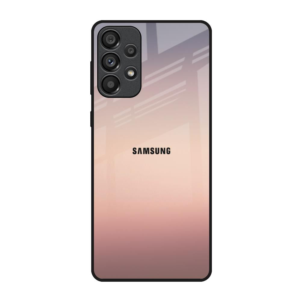 Golden Mauve Samsung Galaxy A33 5G Glass Back Cover Online
