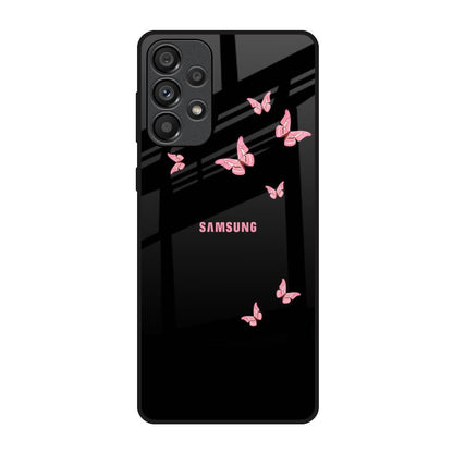 Fly Butterfly Samsung Galaxy A33 5G Glass Back Cover Online