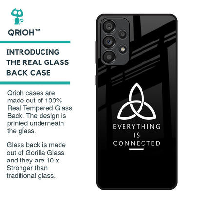 Everything Is Connected Glass Case for Samsung Galaxy A33 5G