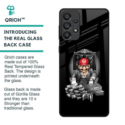 Dark Secret Glass Case for Samsung Galaxy A33 5G