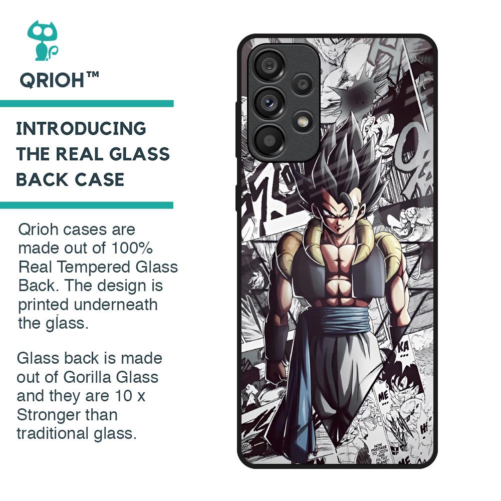 Dragon Anime Art Glass Case for Samsung Galaxy A33 5G