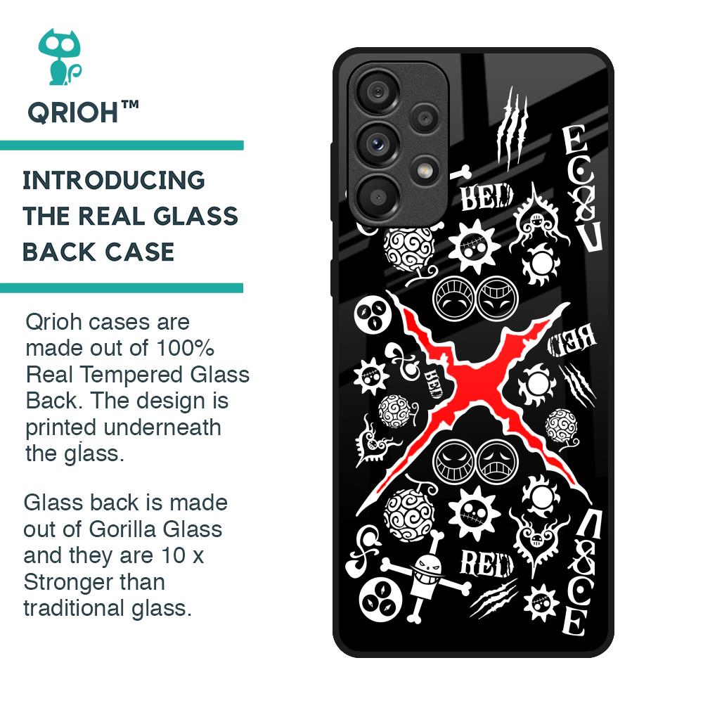 Red Zone Glass Case for Samsung Galaxy A33 5G
