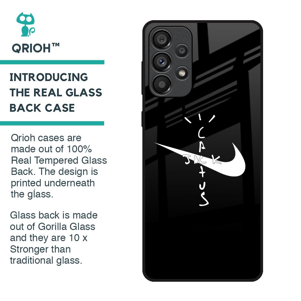 Jack Cactus Glass Case for Samsung Galaxy A33 5G