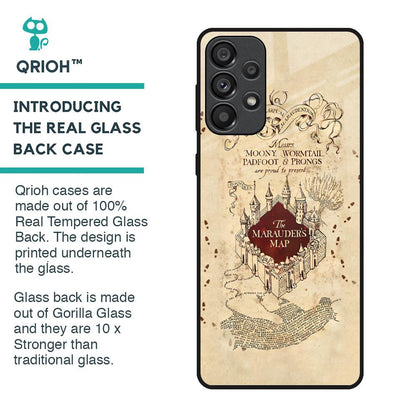 Magical Map Glass Case for Samsung Galaxy A33 5G