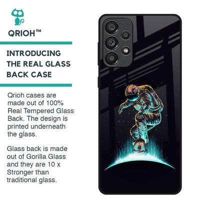Star Ride Glass Case for Samsung Galaxy A33 5G