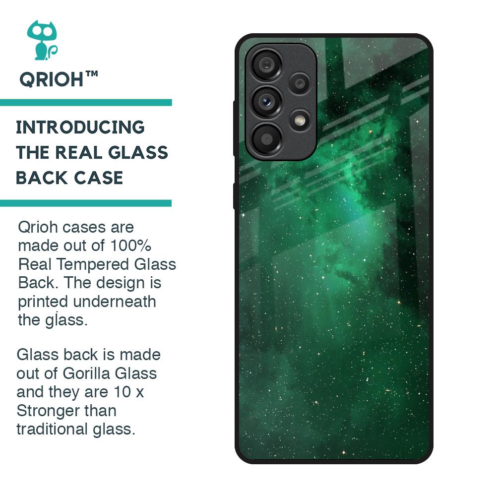 Emerald Firefly Glass Case For Samsung Galaxy A33 5G