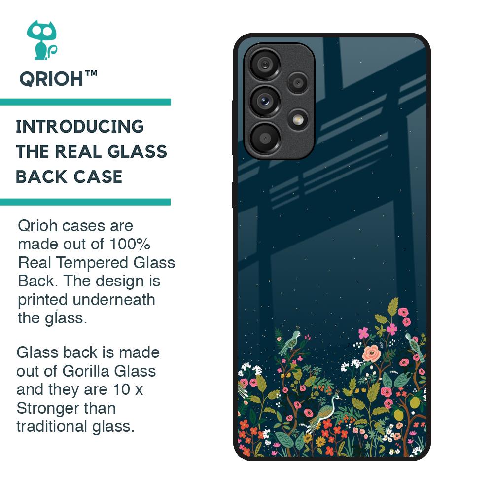 Small Garden Glass Case For Samsung Galaxy A33 5G