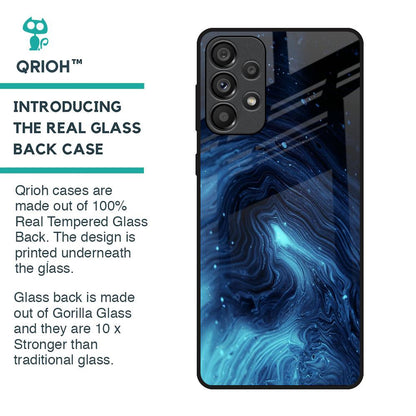 Dazzling Ocean Gradient Glass Case For Samsung Galaxy A33 5G