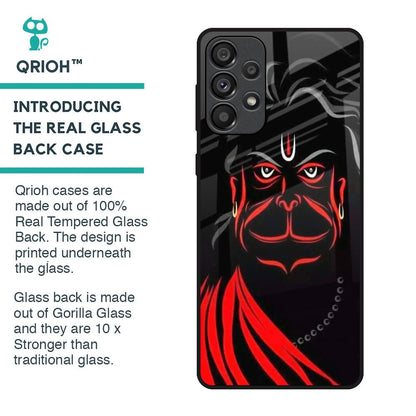 Lord Hanuman Glass Case For Samsung Galaxy A33 5G