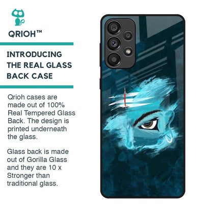 Power Of Trinetra Glass Case For Samsung Galaxy A33 5G