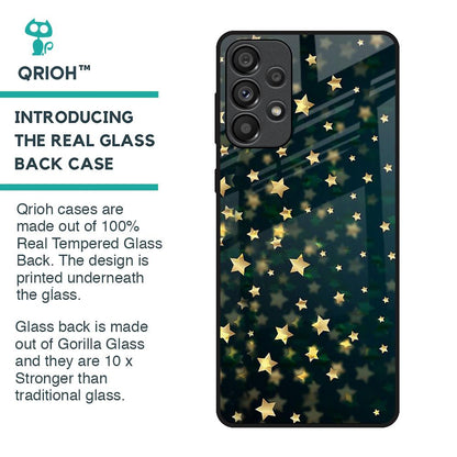 Dazzling Stars Glass Case For Samsung Galaxy A33 5G