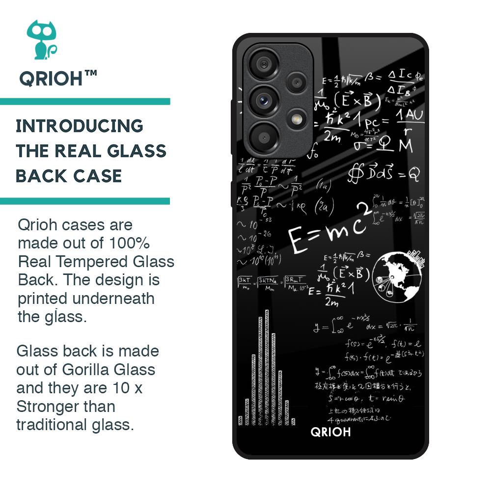 Funny Math Glass Case for Samsung Galaxy A33 5G
