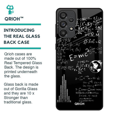 Funny Math Glass Case for Samsung Galaxy A33 5G