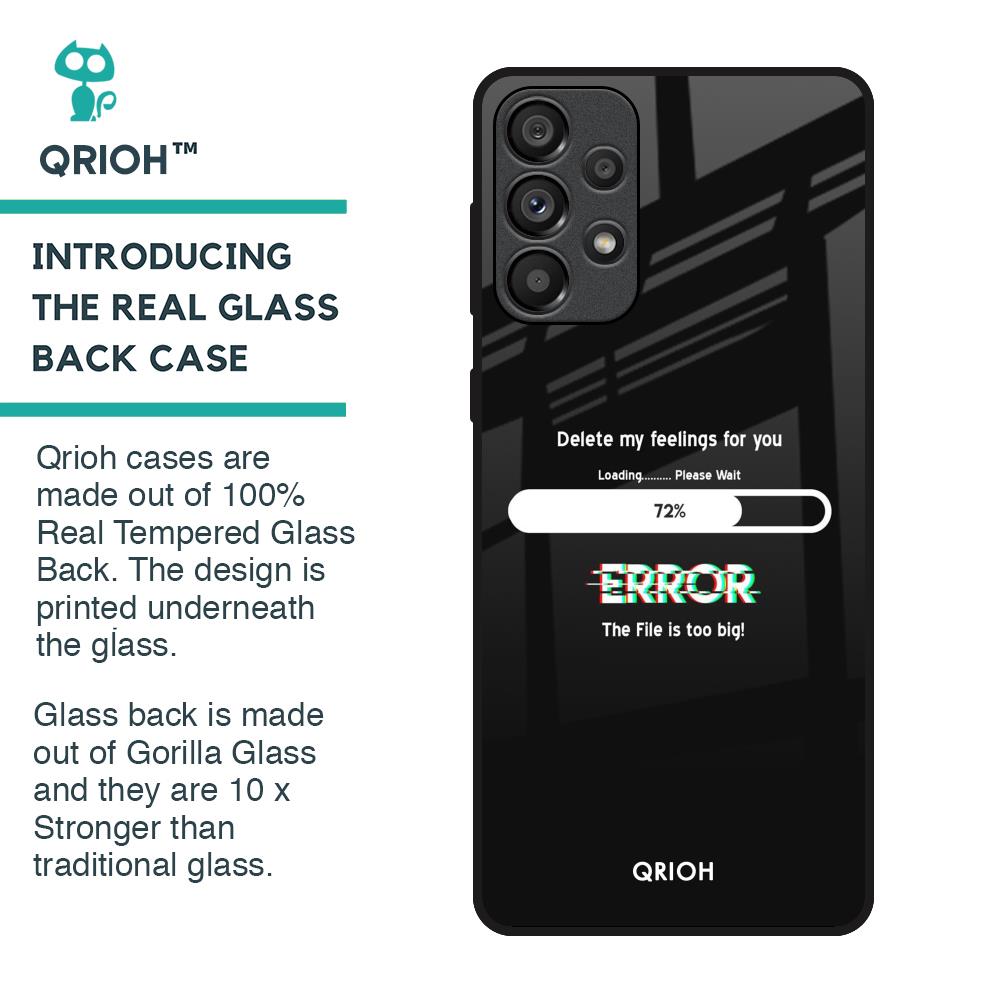 Error Glass Case for Samsung Galaxy A33 5G