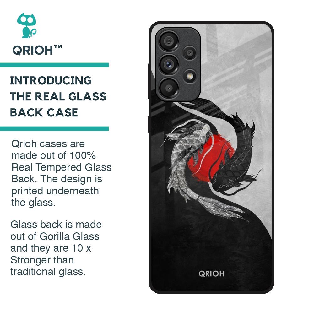 Japanese Art Glass Case for Samsung Galaxy A33 5G