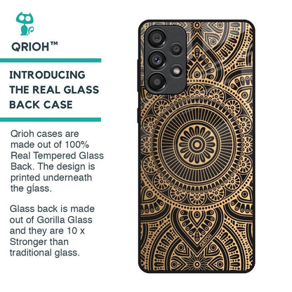 Luxury Mandala Glass Case for Samsung Galaxy A33 5G