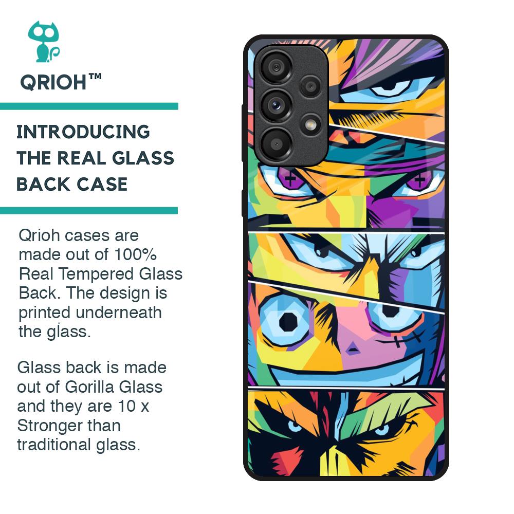 Anime Legends Glass Case for Samsung Galaxy A33 5G