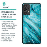 Ocean Marble Glass Case for Samsung Galaxy A33 5G