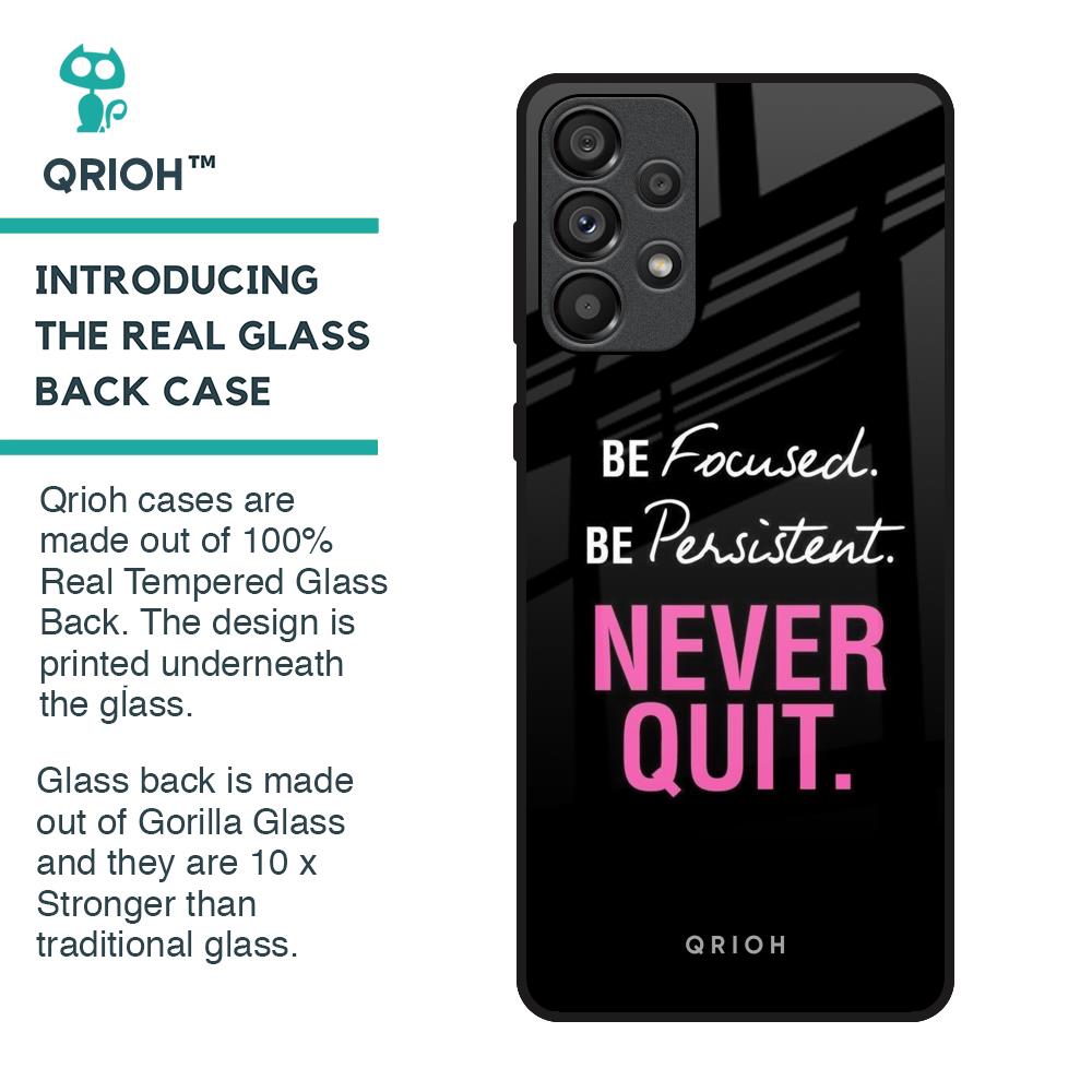 Be Focused Glass Case for Samsung Galaxy A33 5G