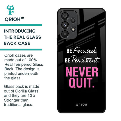 Be Focused Glass Case for Samsung Galaxy A33 5G