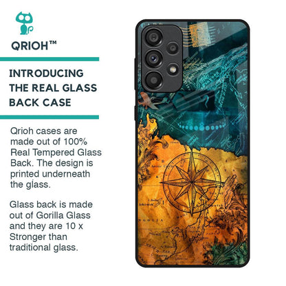 Architecture Map Glass Case for Samsung Galaxy A33 5G