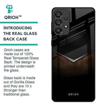 Dark Walnut Glass Case for Samsung Galaxy A33 5G