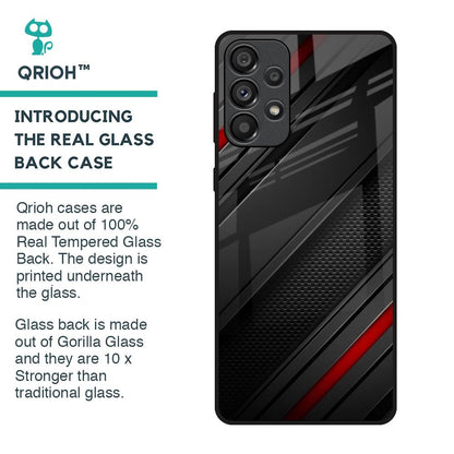 Modern Abstract Glass Case for Samsung Galaxy A33 5G