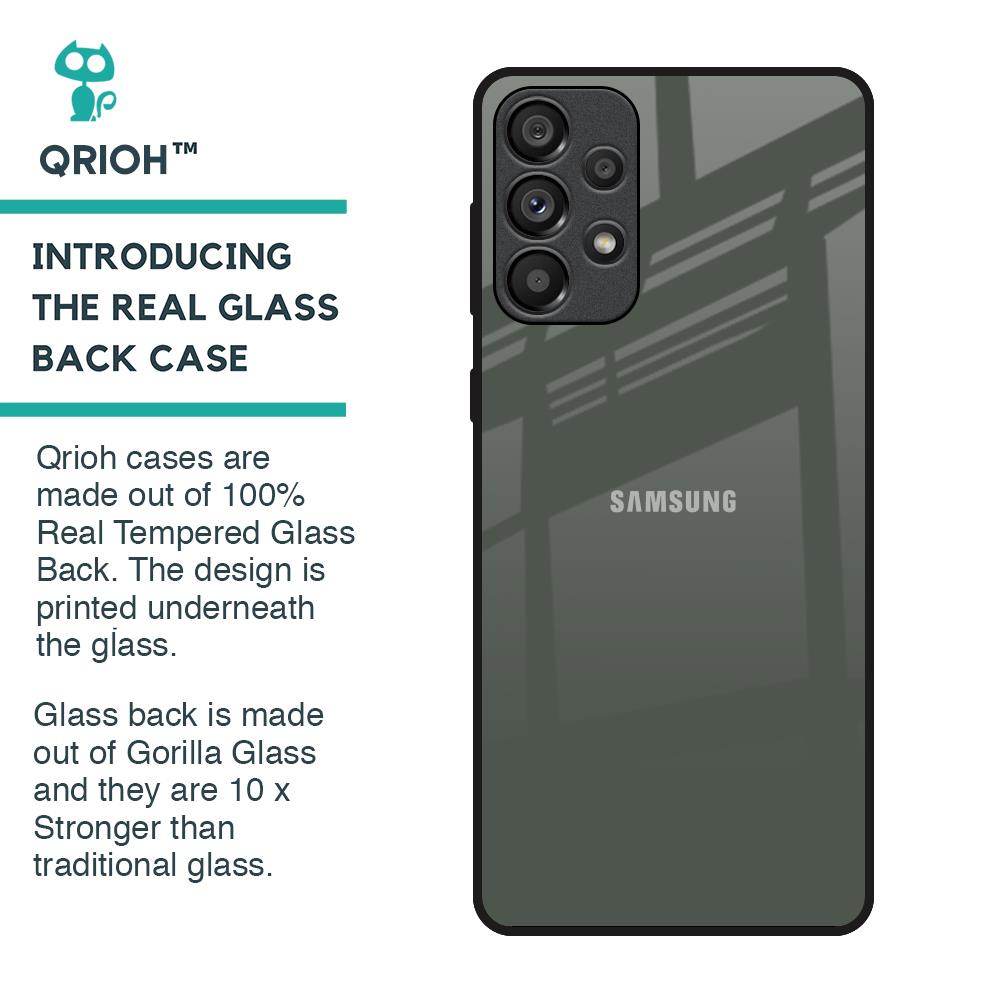 Charcoal Glass Case for Samsung Galaxy A33 5G