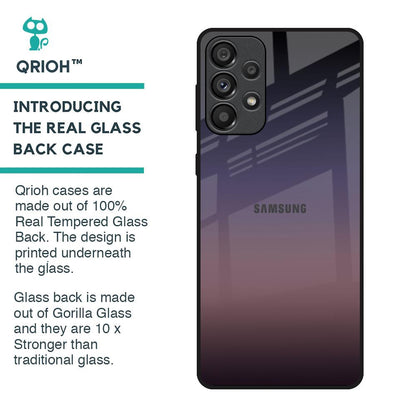 Grey Ombre Glass Case for Samsung Galaxy A33 5G