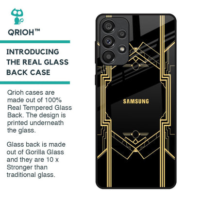 Sacred Logo Glass Case for Samsung Galaxy A33 5G