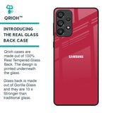 Solo Maroon Glass case for Samsung Galaxy A33 5G
