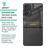 Grey Metallic Glass Case For Samsung Galaxy A33 5G