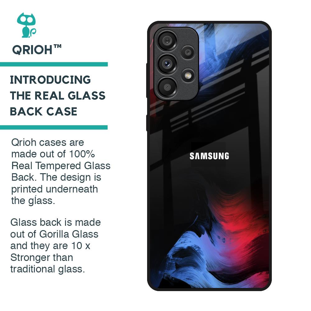 Fine Art Wave Glass Case for Samsung Galaxy A33 5G