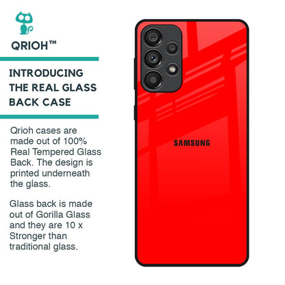 Blood Red Glass Case for Samsung Galaxy A33 5G