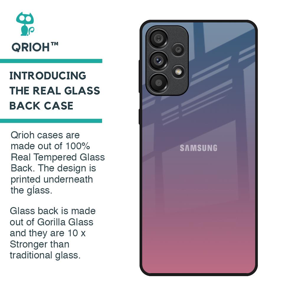 Pastel Gradient Glass Case for Samsung Galaxy A33 5G
